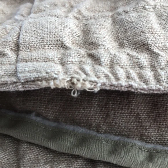 Point Zero Linen Blend Utility Jacket Large - Picture 7 of 7